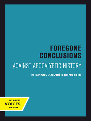 cover image of Foregone Conclusions